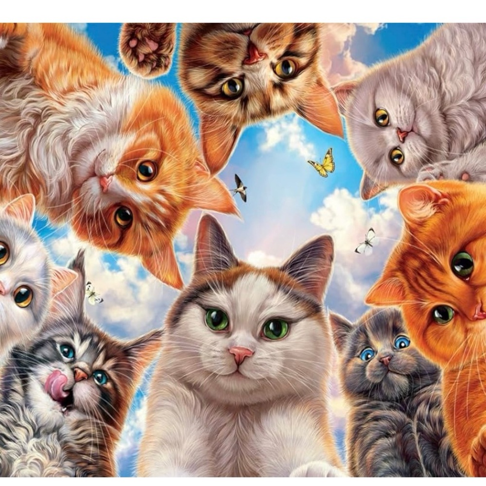Buffalo Games Cats Mouse Perspective 750 piece puzzle